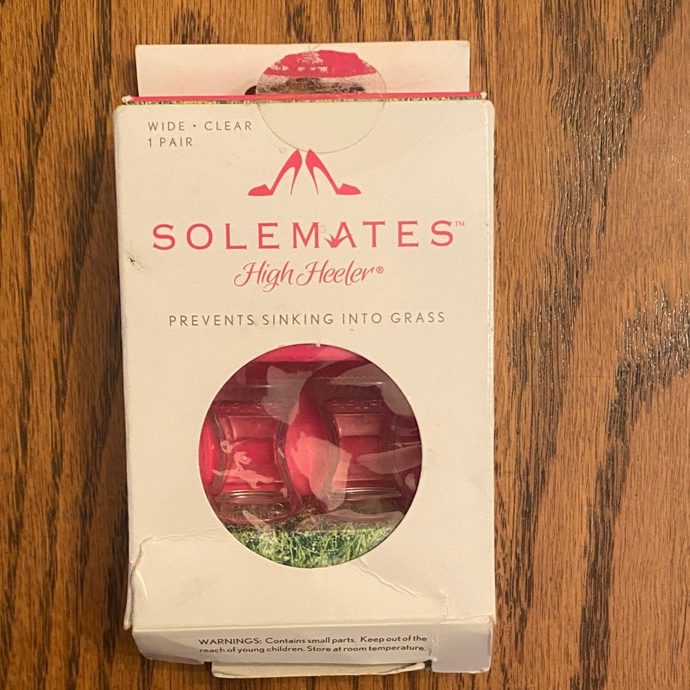 Solemates High Heeler - Clear